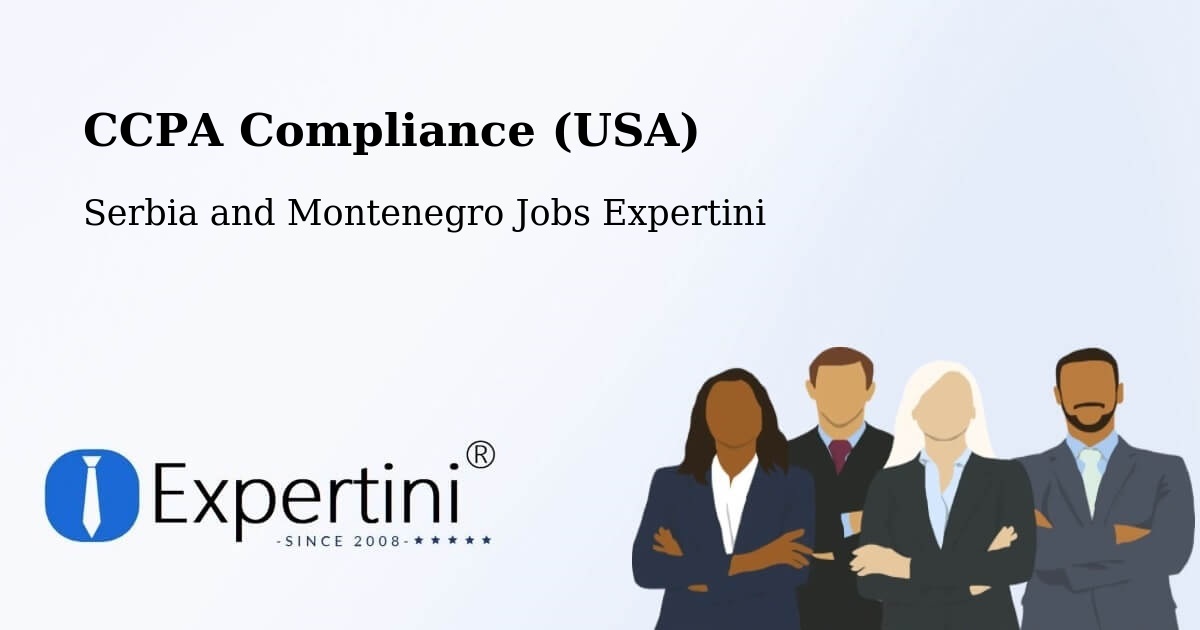 CCPA Privacy Rights & Compliance Notice – Lake Echo - Serbia and Montenegro Jobs Expertini