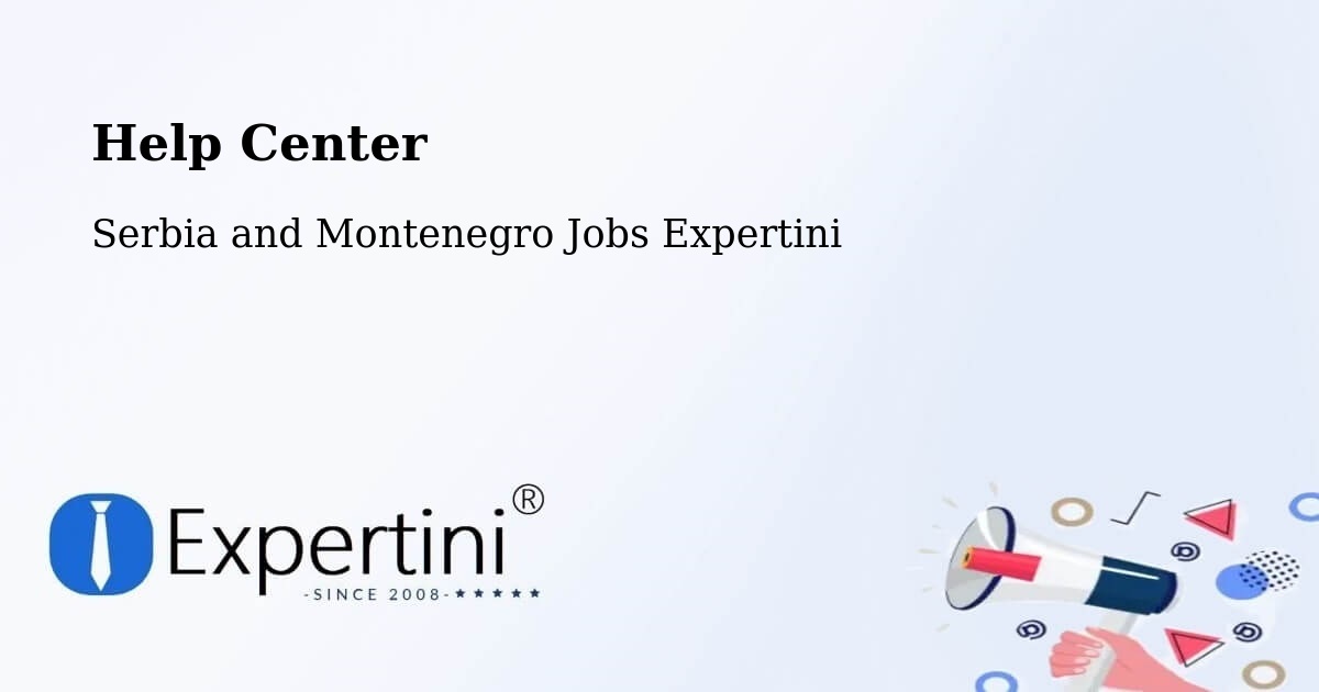 Help Center – Lake Echo - Serbia and Montenegro Jobs Expertini