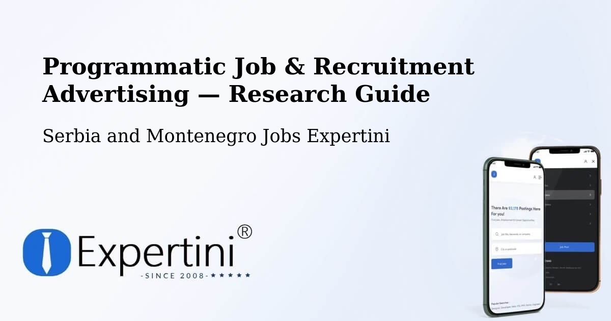 Programmatic Job & Recruitment Advertising — Research Guide – Lake Echo