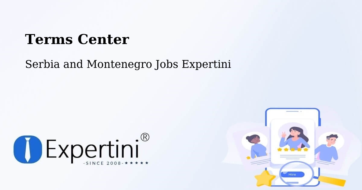 Terms of Service – Lake Echo - Serbia and Montenegro Jobs Expertini